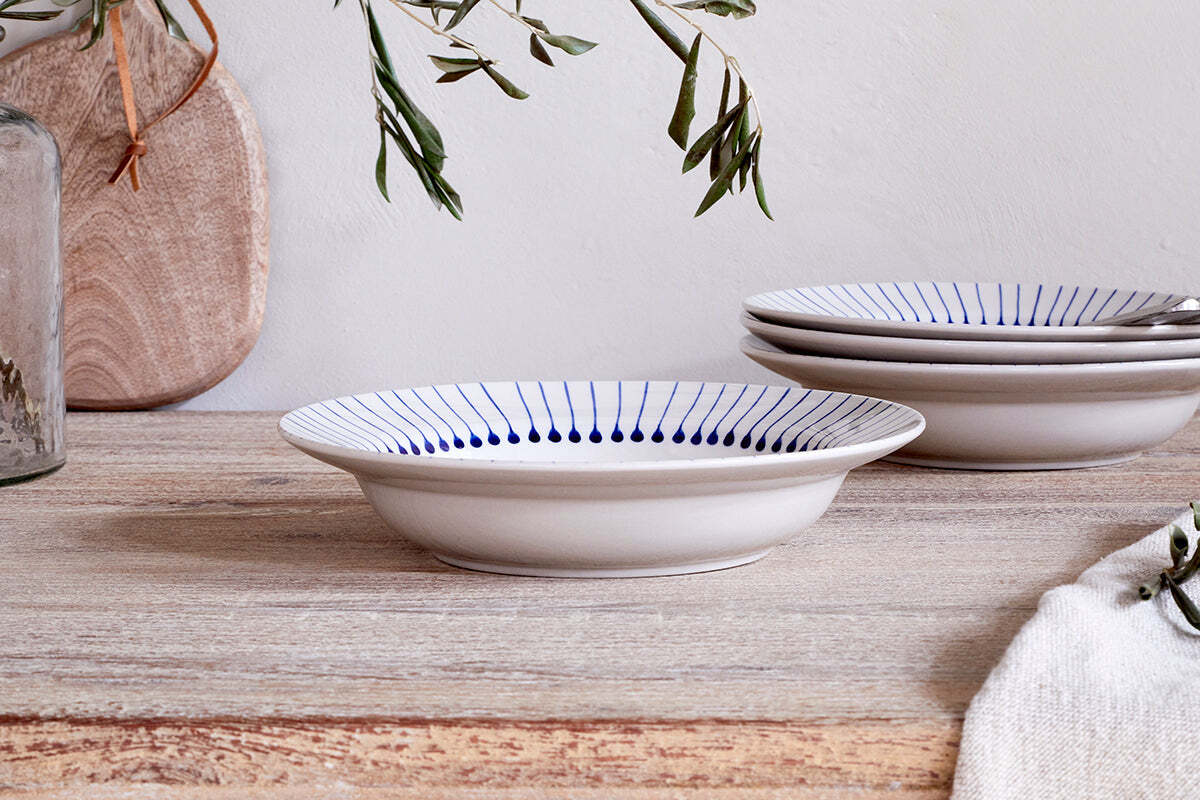 Iba Pasta Bowl - Indigo