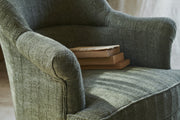 Kiana Cotton Armchair - Moss