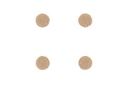 Keso Woven Coasters - Natural - (Set of 4)
