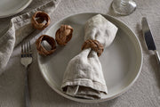 Bersama Rattan Napkin Rings - Natural - (Set of 4)