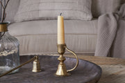 Prema Candle Holder - Antique Brass